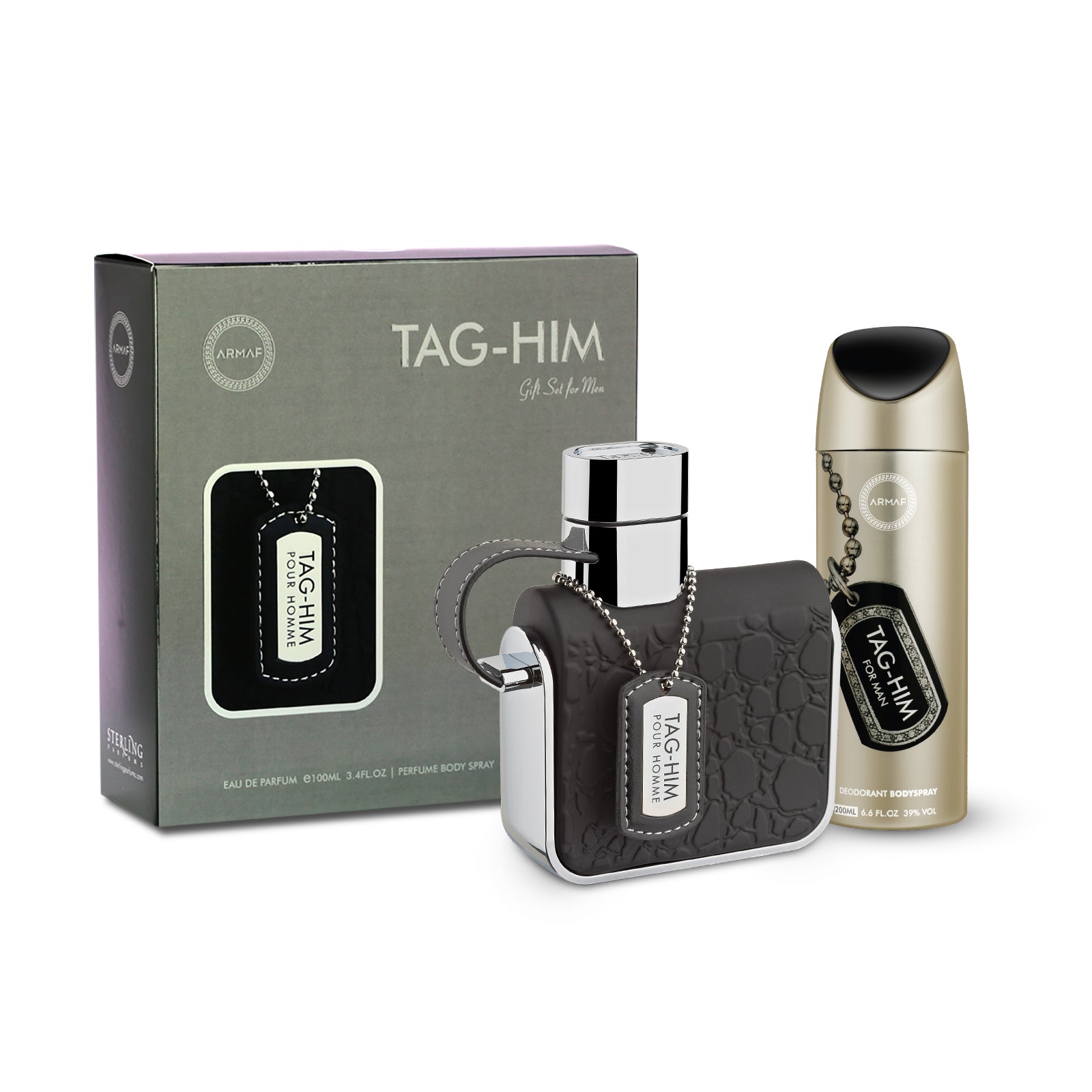 TAG HIM MAN 2 PCS GIFT SET 